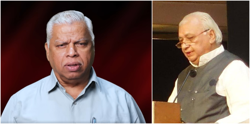 mv jayarajan against kerala governor arif mohammed khan cm pinarayi issue