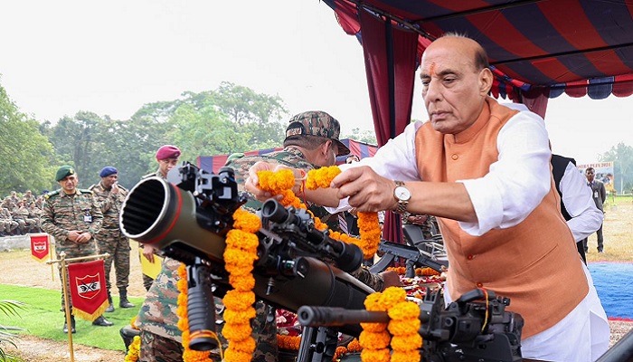 India will not hesitate in taking big step if interests are threatened: Rajnath Singh AJR