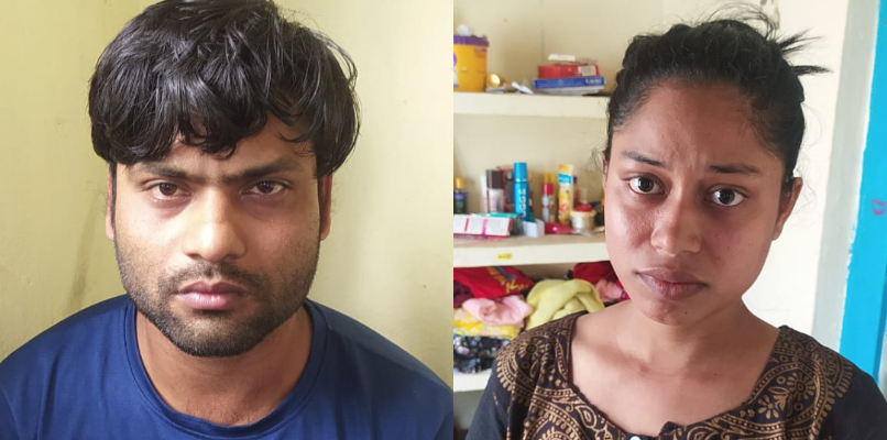 Suspicious of young woman and young man seen on Thrippunithura road Checked  Rs 2.5 lakh and drugs siezed