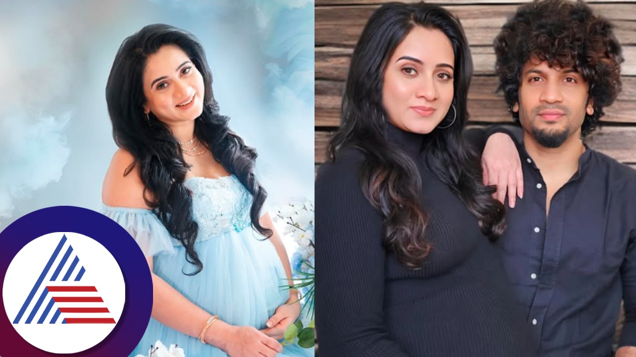 Harshika Poonacha Bhuvan Ponnanna explain their 3 days baby girl features vcs