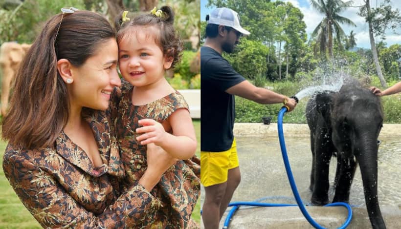 Ram Charan adopted an Elephant in Alia Bhatt’s daughter Raha’s name