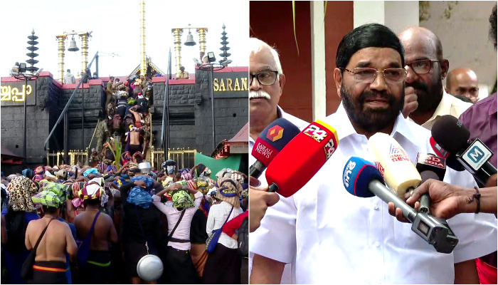 minister VN Vasavan says no spot booking for sabarimala