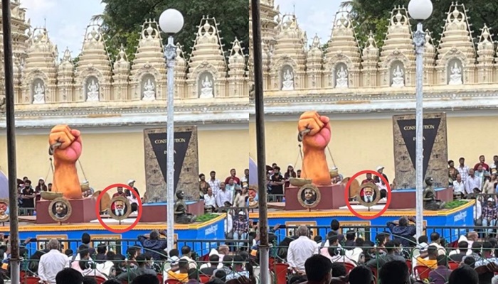 basanagouda patil yatnal alleges Periyar photo in Dasara tableau hurt religious sentiments san