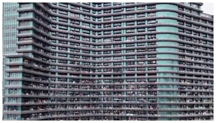 video of the largest residential building with more than 20000 people living has gone viral 