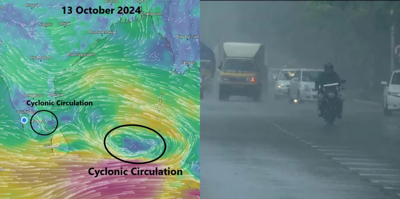 North East Monsoon likely to begin in South India within four days in same days South West Monsoon will leave country completely 