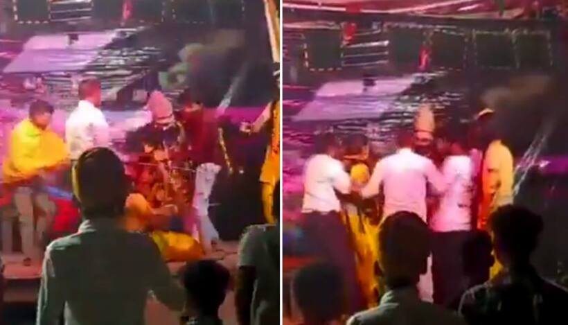 'Mahabharat in Ramayana': Ravan pushes Lord Ram during Ramlila in UP's Amroha, audience intervenes (WATCH)