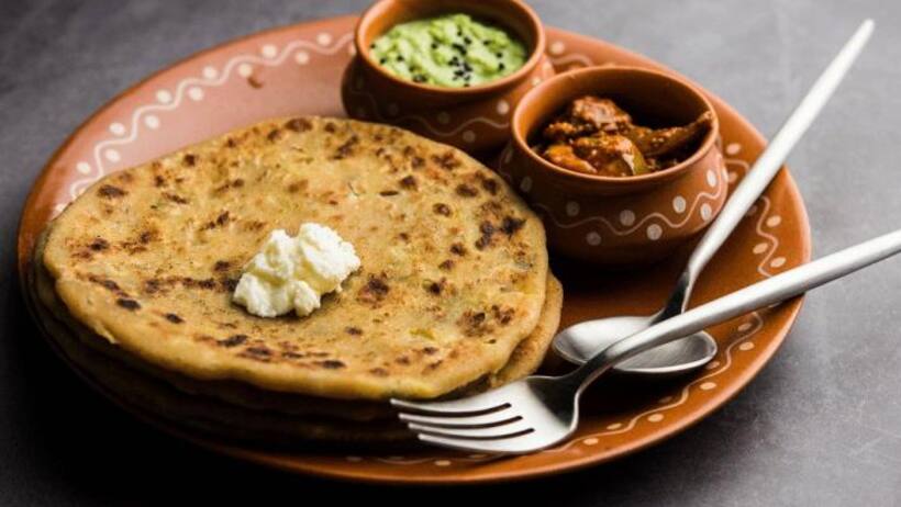 Multigrain paratha for sargi