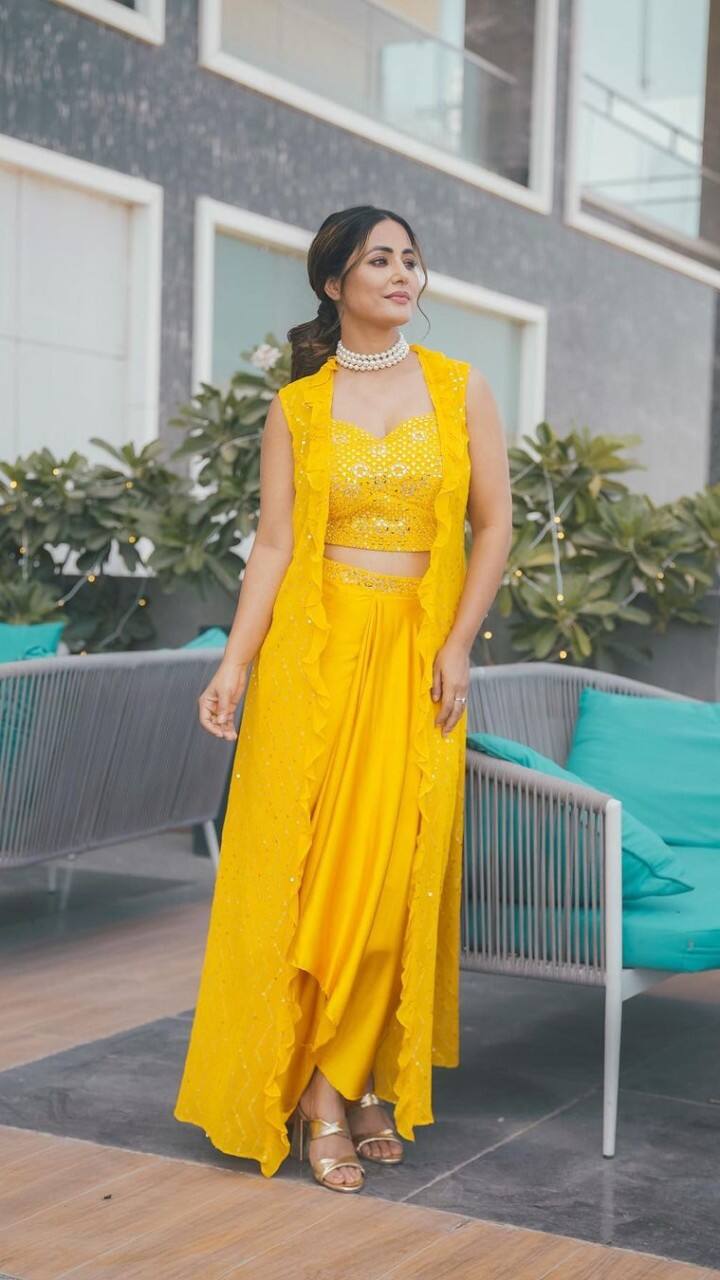 Diwali 2024 Hina Khan inspired dress ideas