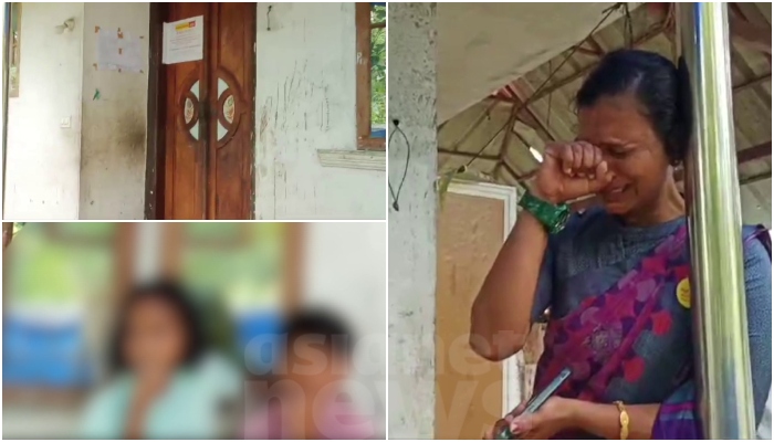 private financial institution seizes house in kochi North Paravur  Mother and children no home 