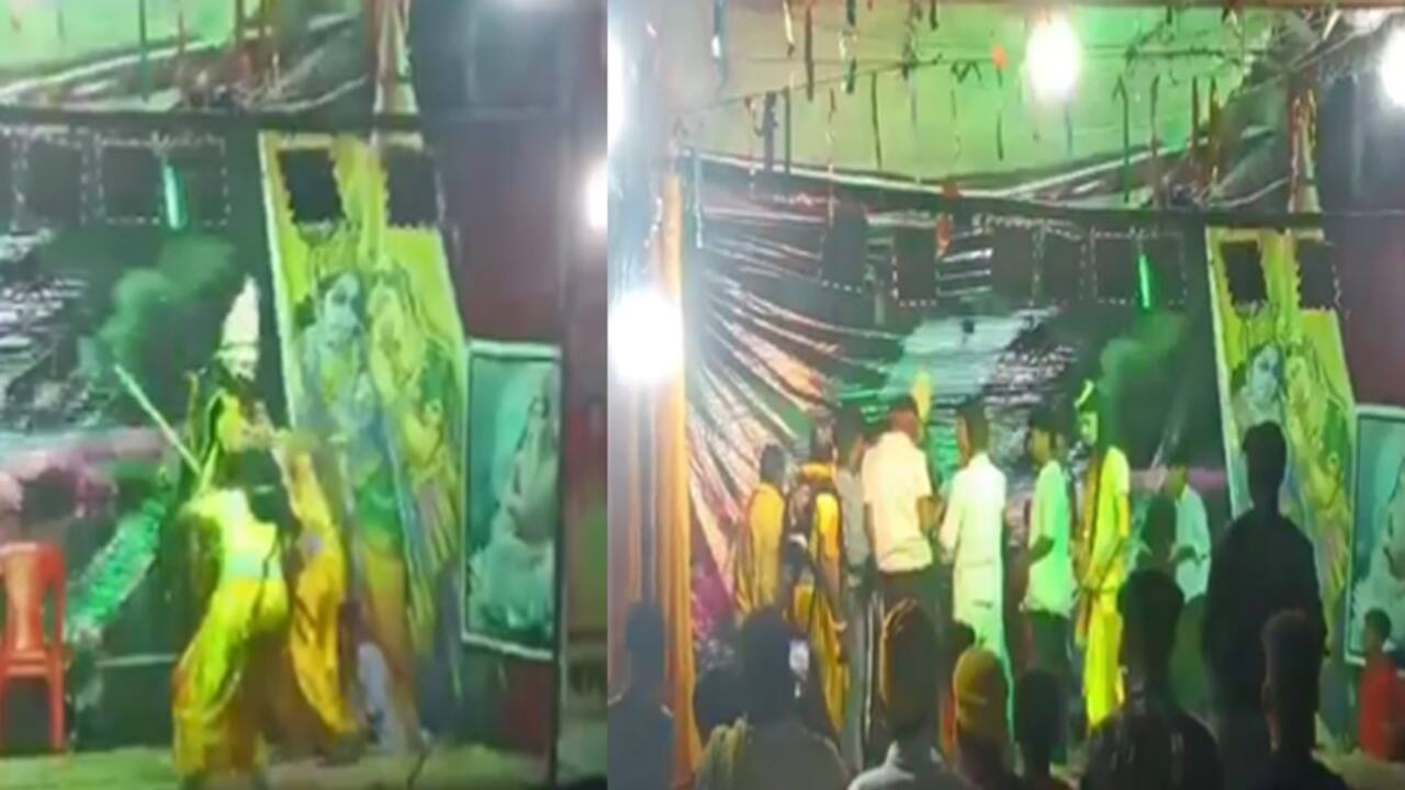 ramleela actors fight