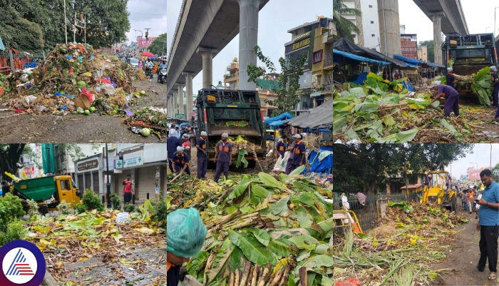 BBMP landfilled 17733 metric tons of Dasara festival Solid Waste sat