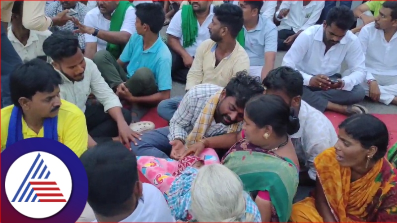 Baranti dies due to doctor negligence shahapur yadgir district farmers protest rav