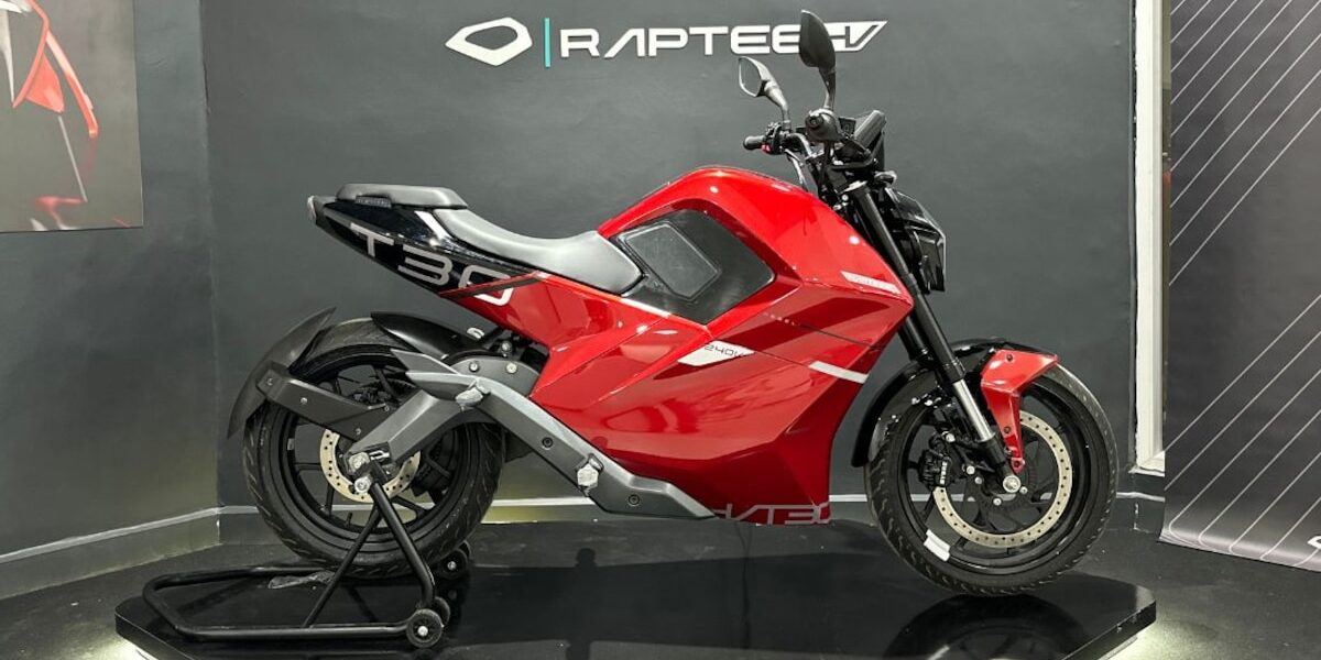 Raptee.HV launches T30 electric bike with  electric car technology