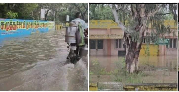 Heavy rains in Coimbatore affected the normal life of the people KAK