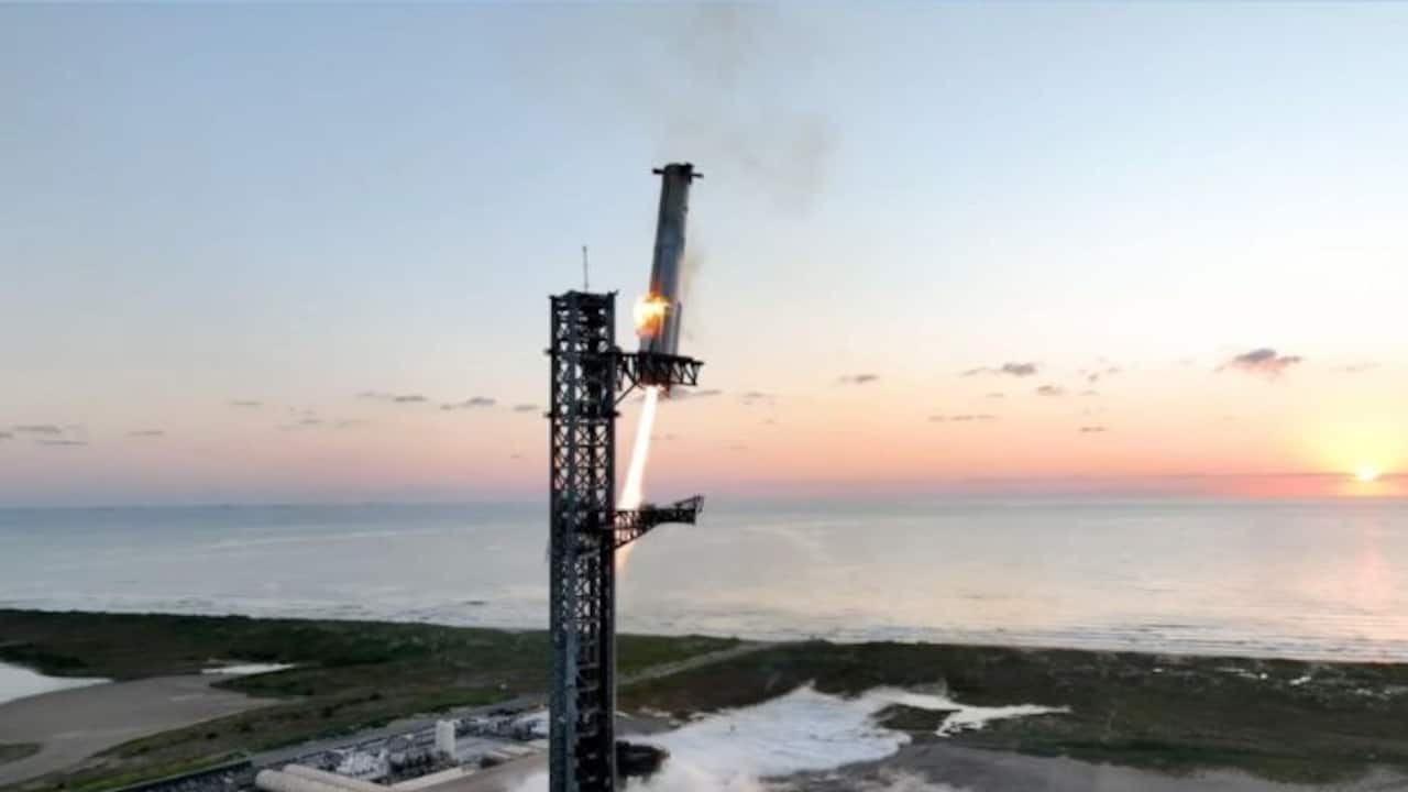 With Unprecedented precision, SpaceX executes starship's daring mid air recovery