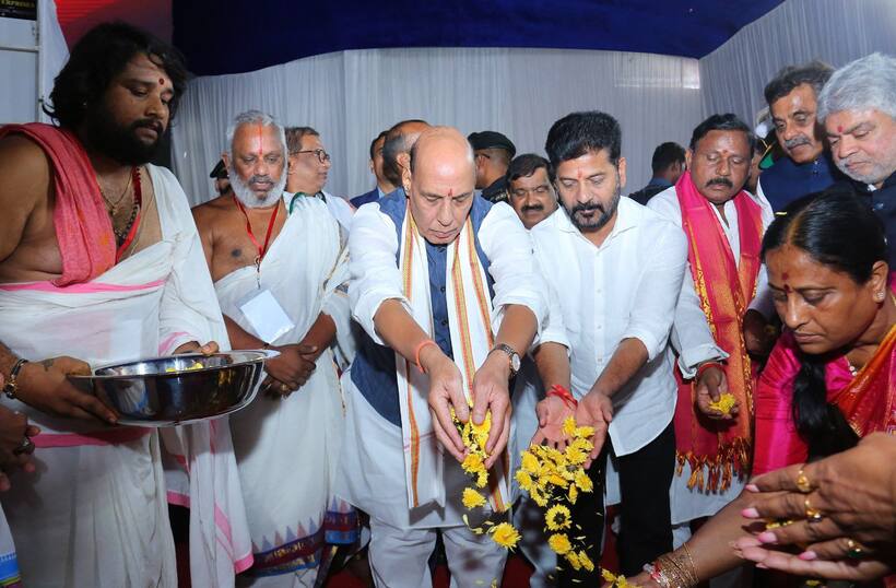 Rajnath Singh lays foundation of Indian Navy’s Very Low Frequency station in Telangana; Know its relevance