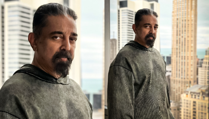 Raaj Kamal Films International shares new look of kamal haasan for upcoming movie