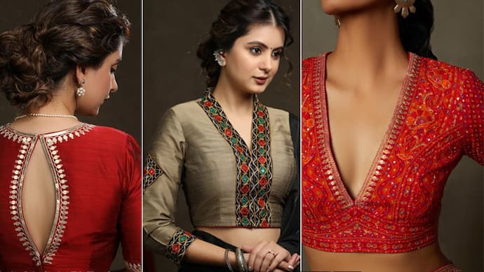 10 tricks to use Lace for blouse designing