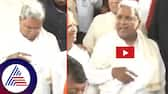 CM Siddaramaiah caught on camera misbehaving with farmer at savadatti yellamma temple rav