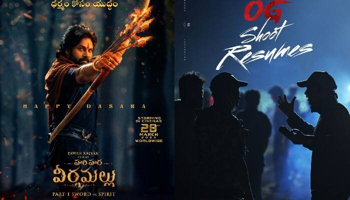 pawan kalyan back to back shooting harihara veeramallu and OG which movie will come first ? arj 