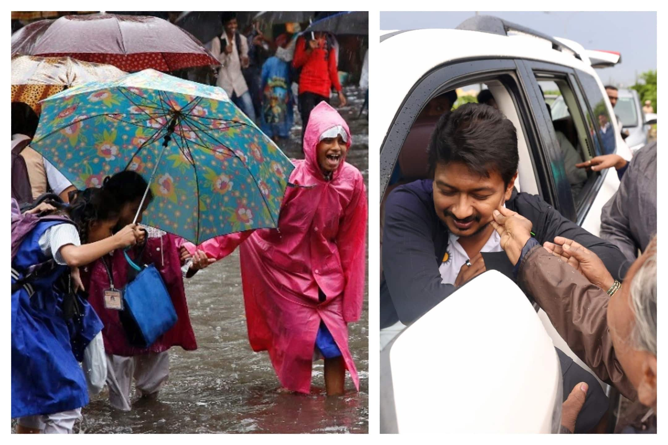 heavy rains, many districts including Chennai have announced holidays for schools and colleges vel