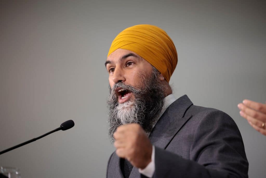 Canadian reporters mock Jagmeet Singh's call for sanctions on Indian diplomats, ban on RSS amid row (WATCH) snt