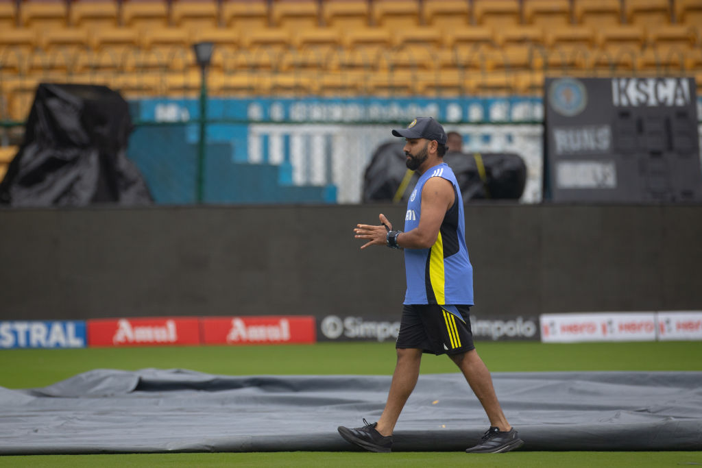 India vs New Zealand Bengaluru Test Team India win the toss and elect to bat first kvn