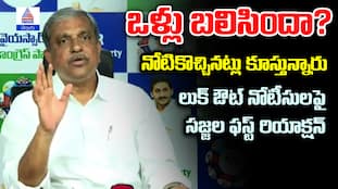 Sajjala Ramakrishna Reddy Anger Over Lookout Notices 