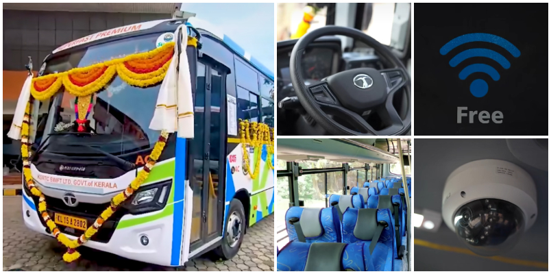 KSRTC Swift Super Fast Premium Buses started services with latest technologies