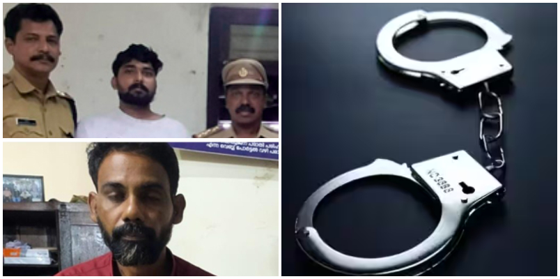 Excise raid in Malappuram and Kannur Two arrested with ganja