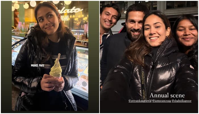 Shahid Kapoor, Mira Kapoor twin in black; shares adorable photos [PICTURES] ATG