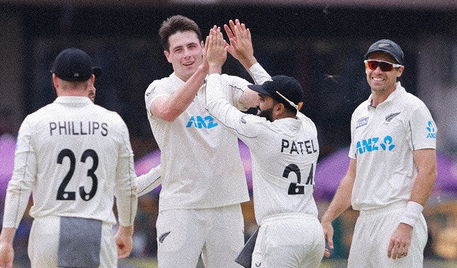 new zealand took first innings lead against india in first test