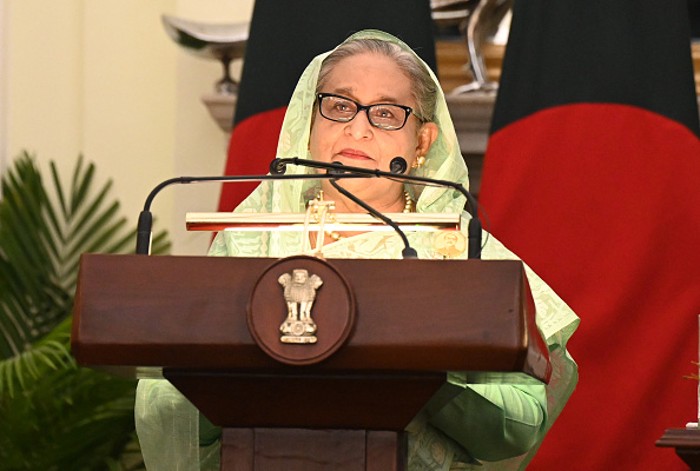 Sheikh Hasina came for safety reasons India confirms ex-Bangladesh PM's stay amid arrest warrant (WATCH) snt