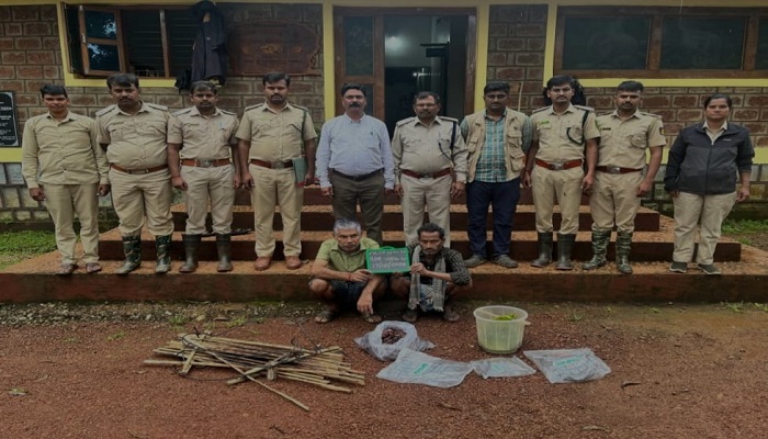 Two Arrested on Deer Hunt Case in Uttara Kannada grg 