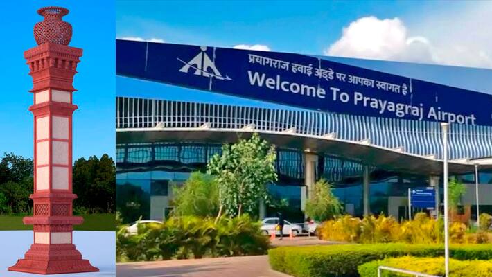 Yogi government installing 84 grand light pillars at Civil Airport