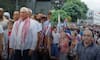 Cuban president leads pro Palestinian march thousands participated in Havana