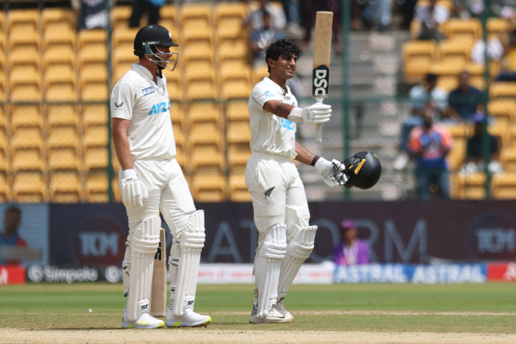 Bengaluru Test Kuleep Yadav Removes Rachin Ravindra New Zea End Innings At 402 kvn