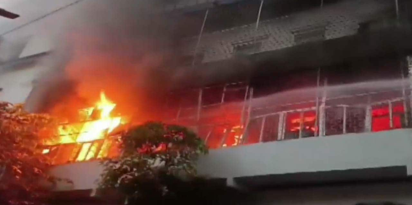 Massive Fire At Kolkata ESI Hospital Patient Dies In ICU 80 Safely Evacuated