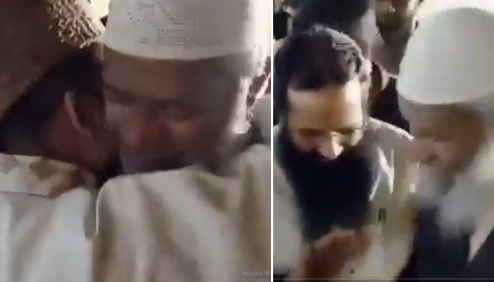 Lashkar terrorists Muzammil Hashmi and Harris Dhar welcome, hug fugitive Zakir Naik in Lahore, sparks outburst (WATCH) snt