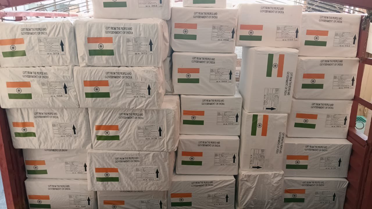 India dispatches humanitarian aid to Lebanon amid ongoing conflict, 33 tons of medical supplies sent; see pic shk