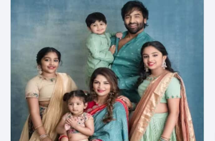manchu vishnu family