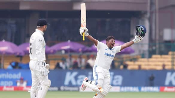 india vs new zealand first test rain stops play in bengaluru