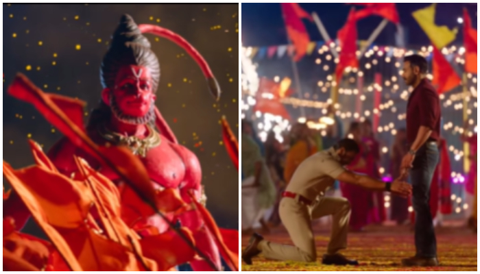 Singham Again's first song 'Jai Bajrangbali' OUT: Ajay Devgn, Ranveer Singh channel lord Ram and Hanuman NTI