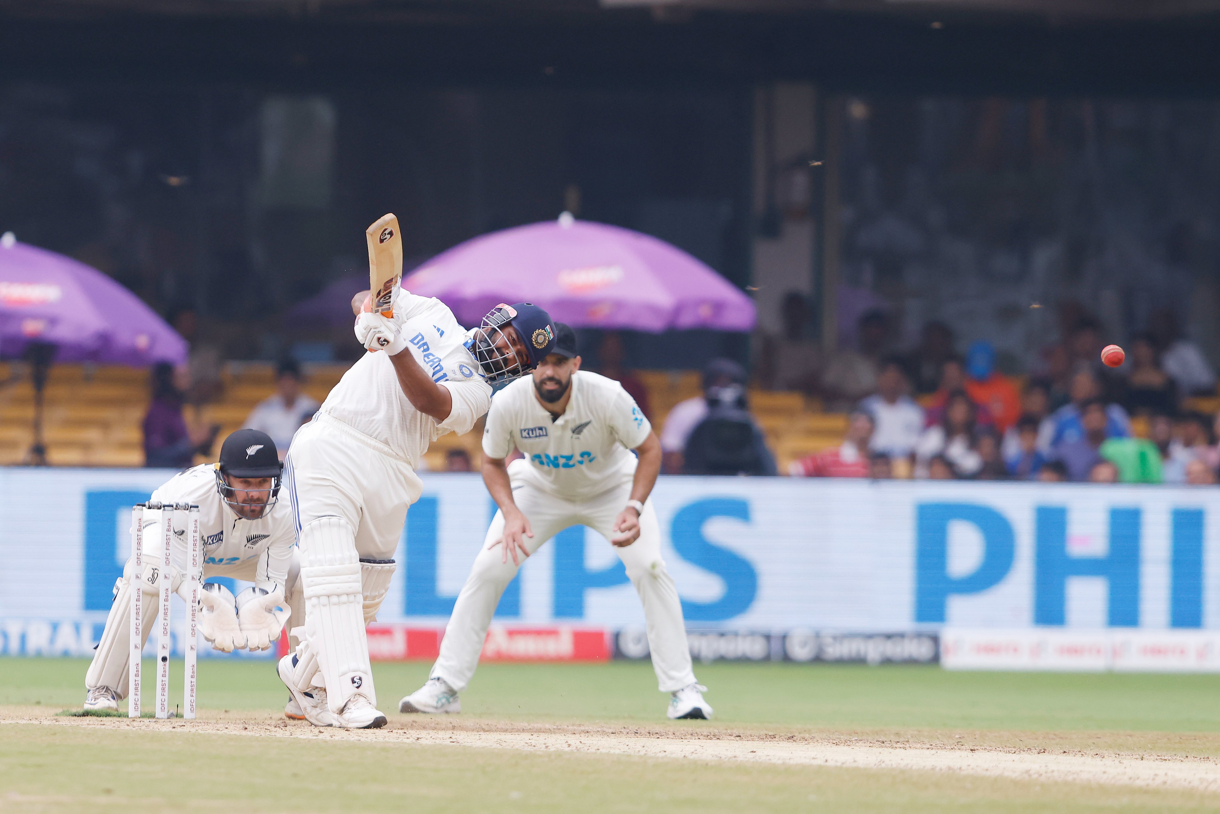 cricket India vs New Zealand, 1st Test: Rishabh Pant falls one run short of century scr