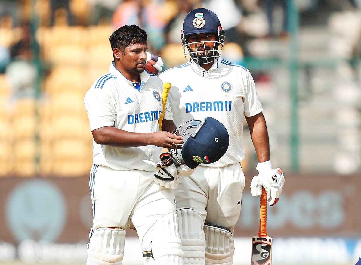 Bengaluru Test Team India Set 107 runs target to New Zealand kvn