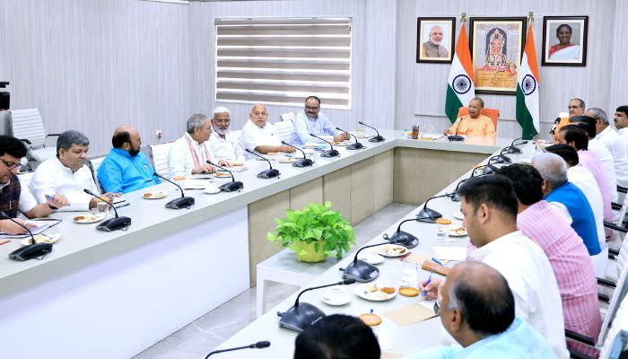 UP CM Yogi Adityanath reviews by election strategy assigns key responsibilities to ministers and officials vkp