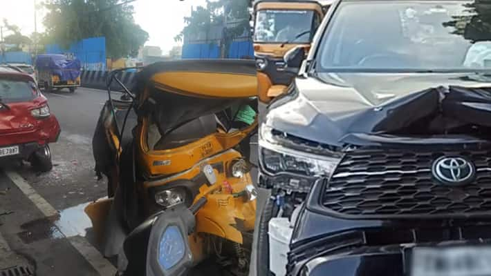 chennai car Accident! 5 people injured tvk