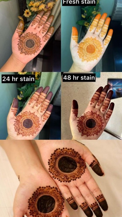 Keep Mehndi Applied for Longer