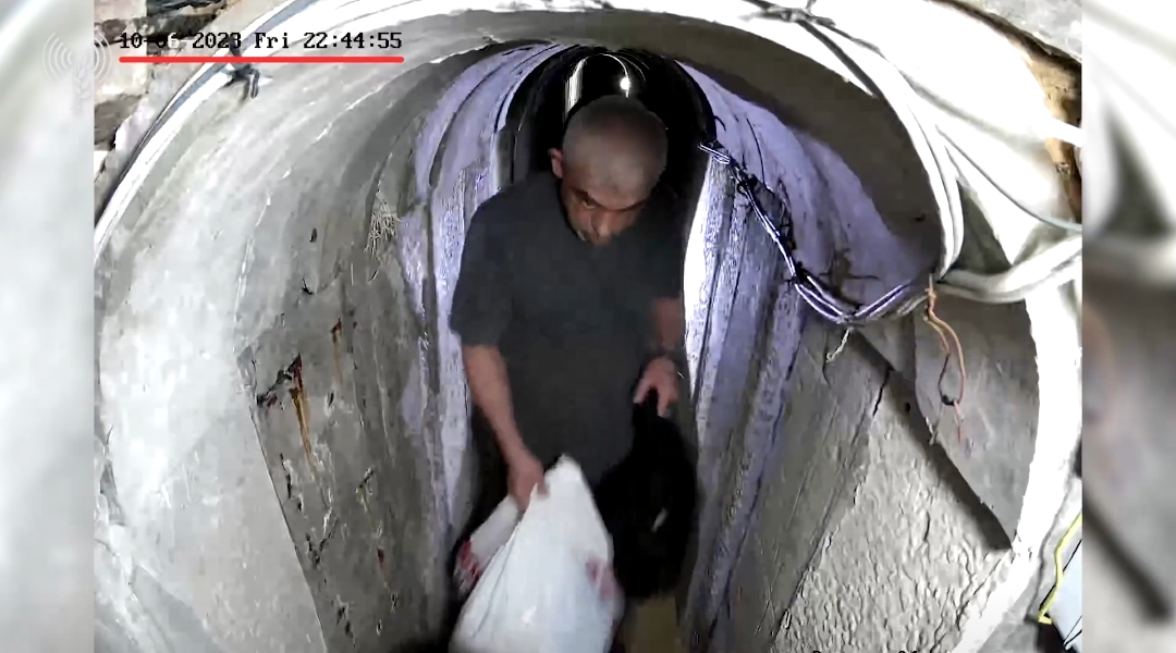 Yahya Sinwar eliminated: Israel releases video of Hamas leader in Gaza tunnel on eve of Oct 7 massacre (WATCH) snt