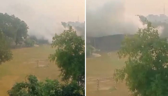 Loud explosion near CRPF school in Delhi's Rohini causes panic, no casualties reported AJR